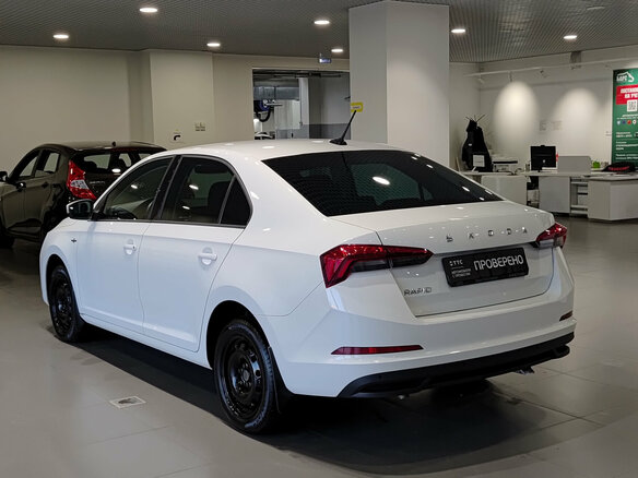 2020 Skoda Rapid II, белый - вид 6