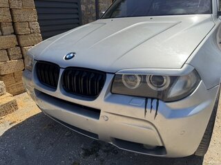 2007 BMW X3 30i I (E83) Рестайлинг, серебристый, 800000 рублей, вид 3