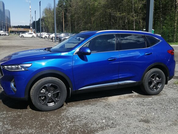 2021 Haval F7 I, синий, 1600000 рублей - вид 6