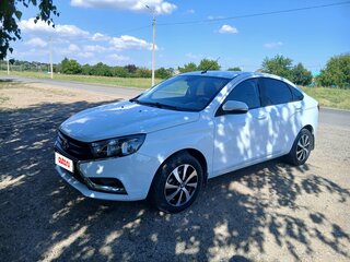2020 Lada (ВАЗ) Vesta I, белый, 1100000 рублей, вид 2