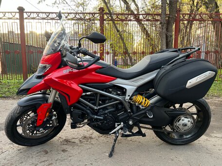 2016 Ducati Hyperstrada, красный, 699000 рублей, вид 2