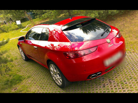2008 Alfa Romeo Brera I, красный - вид 2