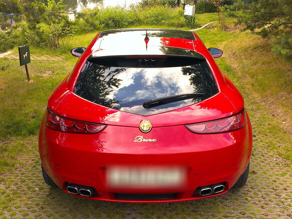 2008 Alfa Romeo Brera I, красный - вид 8