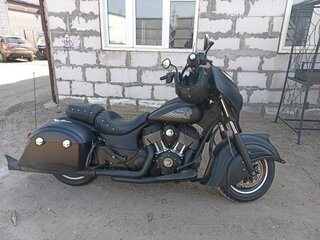 2016 Indian Chieftain, чёрный, 1200000 рублей, вид 5