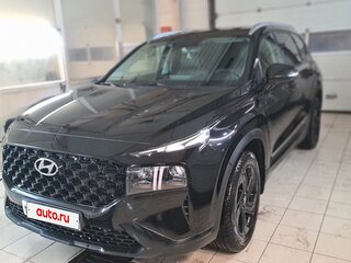 2021 Hyundai Santa Fe IV Рестайлинг, чёрный, 3975000 рублей, вид 2