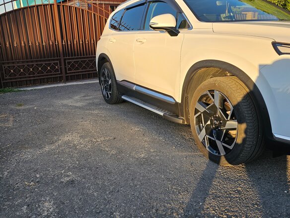 2021 Hyundai Santa Fe IV Рестайлинг, белый, 4200000 рублей - вид 5