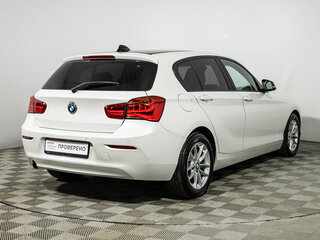 2017 BMW 1 серии 118i II (F20/F21) Рестайлинг, белый, 1749700 рублей, вид 5