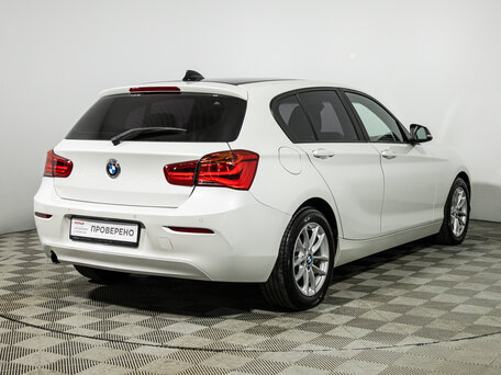2017 BMW 1 серии 118i II (F20/F21) Рестайлинг, белый, 1749700 рублей, вид 5