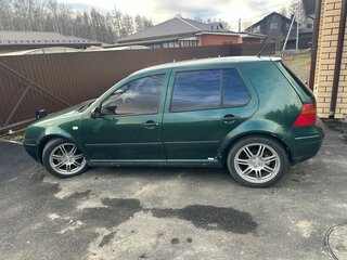 1999 Volkswagen Golf IV, зелёный, 235000 рублей, вид 3