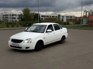 2014 Lada (ВАЗ) Priora I Рестайлинг, белый, 290000 рублей, вид 1