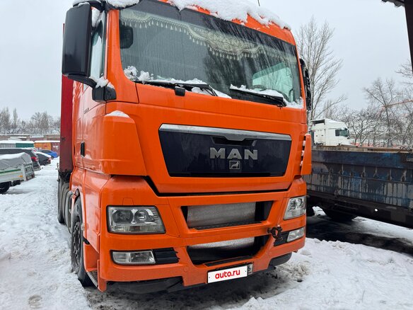 2008 MAN TGX, оранжевый, 2100000 рублей