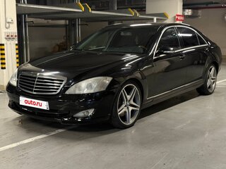 2007 Mercedes-Benz S-Класс 500 V (W221), чёрный, 428000 рублей, вид 4