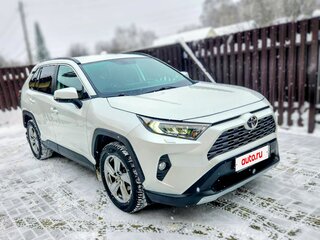 2020 Toyota RAV4 V (XA50), белый, 3379000 рублей, вид 3