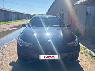 2016 BMW 7 серии Long 730Ld xDrive VI (G11/G12), чёрный, 2870000 рублей, вид 4