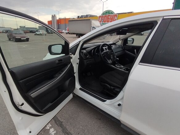 2010 Mazda CX-7 I Рестайлинг, белый, 799000 рублей - вид 3
