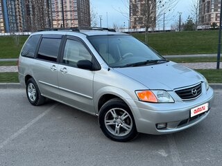 2001 Mazda MPV II (LW), серый, 650000 рублей, вид 3