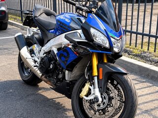 2016 Aprilia Tuono V4, синий, 1200000 рублей, вид 1