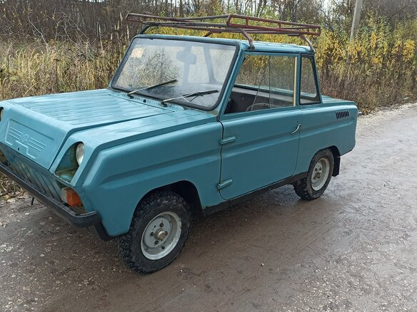 1997 СМЗ С-3Д, голубой