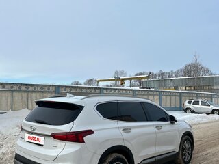 2020 Hyundai Santa Fe IV, белый, 3200000 рублей, вид 4