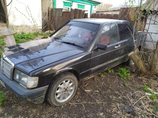 1989 Mercedes-Benz 190 (W201), чёрный, 400000 рублей, вид 3
