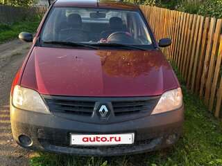 2009 Renault Logan I, красный, 360000 рублей, вид 1