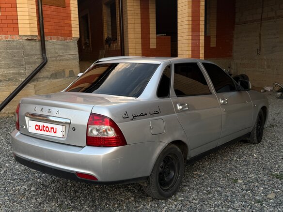 2008 Lada (ВАЗ) Priora I, серебристый, 190000 рублей - вид 2