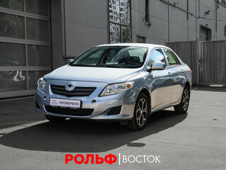 2007 Toyota Corolla X (E140, E150), голубой, 750000 рублей, вид 1