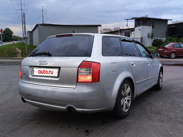 2002 Audi A4 II (B6), серебристый, 620000 рублей - вид 4