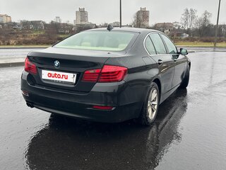 2015 BMW 5 серии 520d VI (F10/F11/F07) Рестайлинг, чёрный, 1600000 рублей, вид 3
