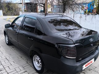 2012 Lada (ВАЗ) Granta I, чёрный, 300000 рублей, вид 4