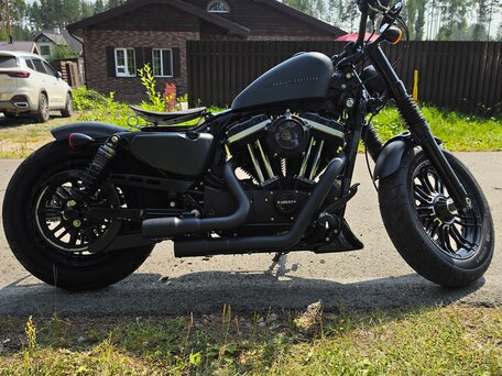2020 Harley-Davidson Sportster 1200, зелёный, 1100000 рублей, вид 3