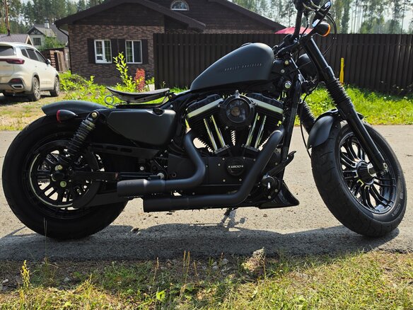2020 Harley-Davidson Sportster 1200, зелёный, 1100000 рублей - вид 2