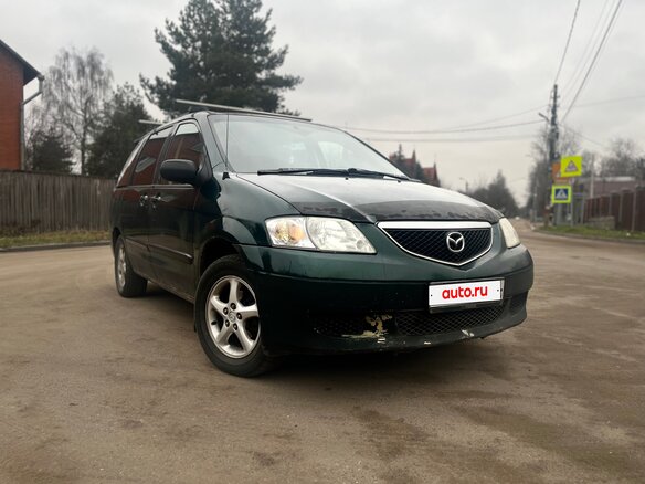 2002 Mazda MPV II (LW), зелёный, 360000 рублей - вид 21