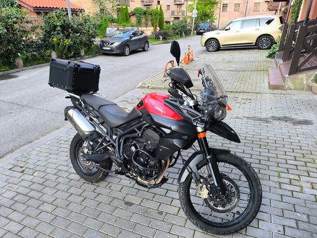 2011 Triumph Tiger 800, оранжевый, 490000 рублей, вид 1