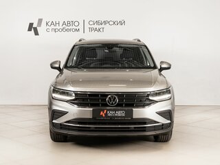 2021 Volkswagen Tiguan II Рестайлинг, серебристый, 2499658 рублей, вид 2