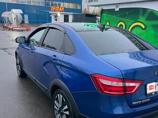 2021 Lada (ВАЗ) Vesta Cross I, синий, 1000000 рублей, вид 5