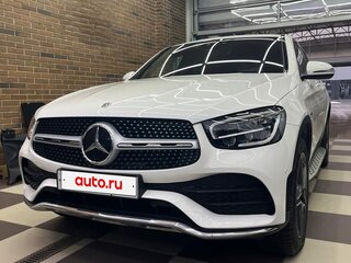 2020 Mercedes-Benz GLC Coupe 300 e I (C253) Рестайлинг, белый, 6550000 рублей, вид 2