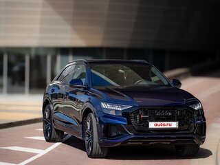 2023 Audi Q8 55 TFSI I (4M), синий, 6700000 рублей, вид 2