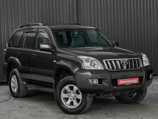2005 Toyota Land Cruiser Prado 5-speed 120 Series, серый, 1620000 рублей, вид 3