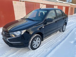 2024 Lada (ВАЗ) Granta Euro-2 I Рестайлинг, чёрный, 950000 рублей, вид 3