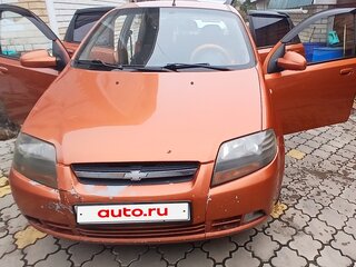 2007 Chevrolet Aveo I, оранжевый, 243000 рублей, вид 2