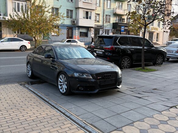 2008 Audi A4 IV (B8), чёрный, 1000000 рублей - вид 11