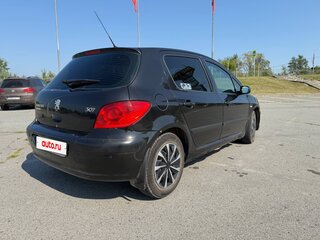 2006 Peugeot 307 I Рестайлинг, чёрный, 349000 рублей, вид 4