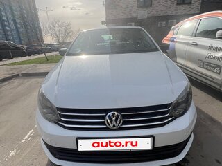 2019 Volkswagen Polo V Рестайлинг, белый, 680000 рублей, вид 2