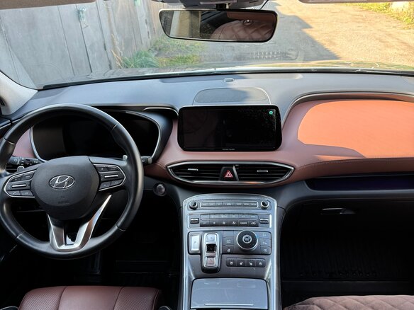2021 Hyundai Santa Fe IV Рестайлинг, коричневый, 3950000 рублей - вид 11
