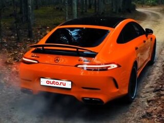 2018 Mercedes-Benz AMG GT 4-Door Coupe 63 S I, оранжевый, 8800000 рублей, вид 4