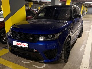 2015 Land Rover Range Rover Sport SVR II, синий, 4100000 рублей, вид 1