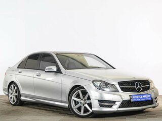 2012 Mercedes-Benz C-Класс 180 BlueEFFICIENCY III (W204) Рестайлинг, серебристый, 1689000 рублей, вид 1