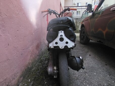 1999 Yamaha Jog, чёрный, 19000 рублей, вид 1
