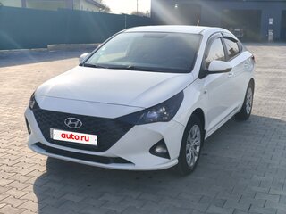 2020 Hyundai Solaris II Рестайлинг, белый, 1200000 рублей, вид 2